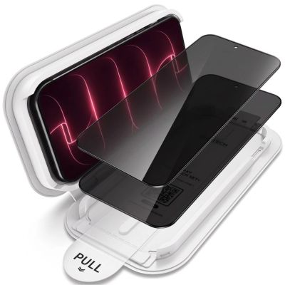 2. Szkło hartowane prywatyzujące Tech-Protect OneTouch Set Spy+ 2-Pack na iPhone 18 Pro Max