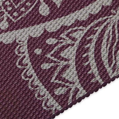 12. Mata do Jogi Gaiam Midnight Plum Sundial Flower 5mm 65734