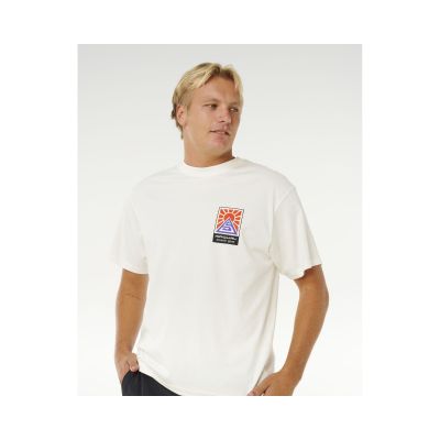 6. Koszulka męska RIP CURL Search Dawn Tee biała