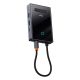 3. Hub USB-C 8w1 Baseus PioneerJoy HDMI 4K@60Hz + HDMI 4K@30Hz + DisplayPort 8K@30Hz + VGA + 2 x USB-A 3.0 + 2 x USB-C - szary