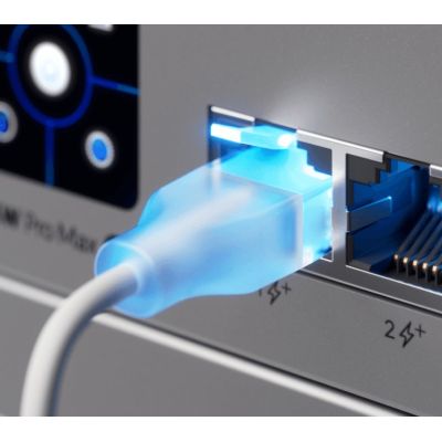 7. Patchcord UTP Ubiquiti UniFi Etherlighting Patch Cable (UACC-Cable-Patch-EL-0.15M-W-24) Cat. 6 0,15m white 24pak