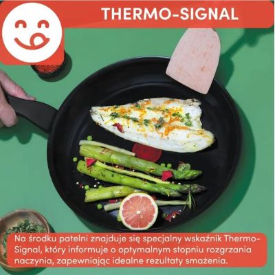 5. Patelnia ceramiczna 28cm Tefal RENEWAL