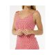 3. Sukienka RIP CURL Cala Mayor Mini Tie Dress czerwony