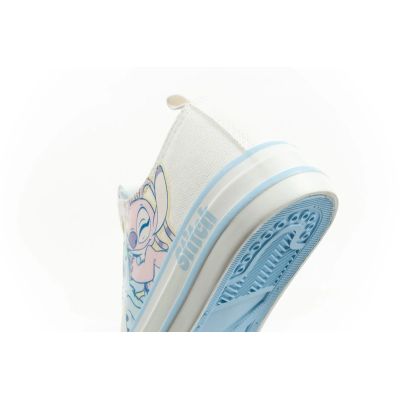 7. Leomil buty sportowe dziecięce trampki Stitch wygodne lekkie białe