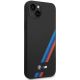 4. Etui BMW Silicone Slanted Sttripes na iPhone 14 Plus / 15 Plus - czarne