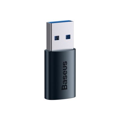 2. Baseus Ingenuity Series Mini przejściówka adapter USB 3.1 OTG do USB Typ C niebieski (ZJJQ000103)