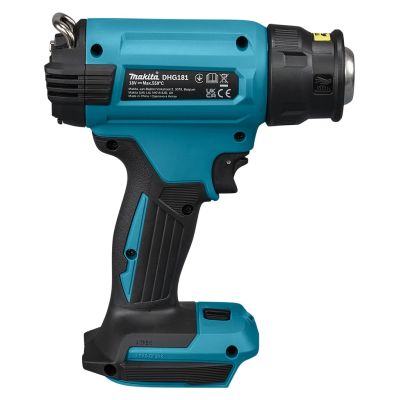 2. Makita DHG181ZK opalarka Pistolet na gorące powietrze 200 l/min 550 °C Czarny, Zielony