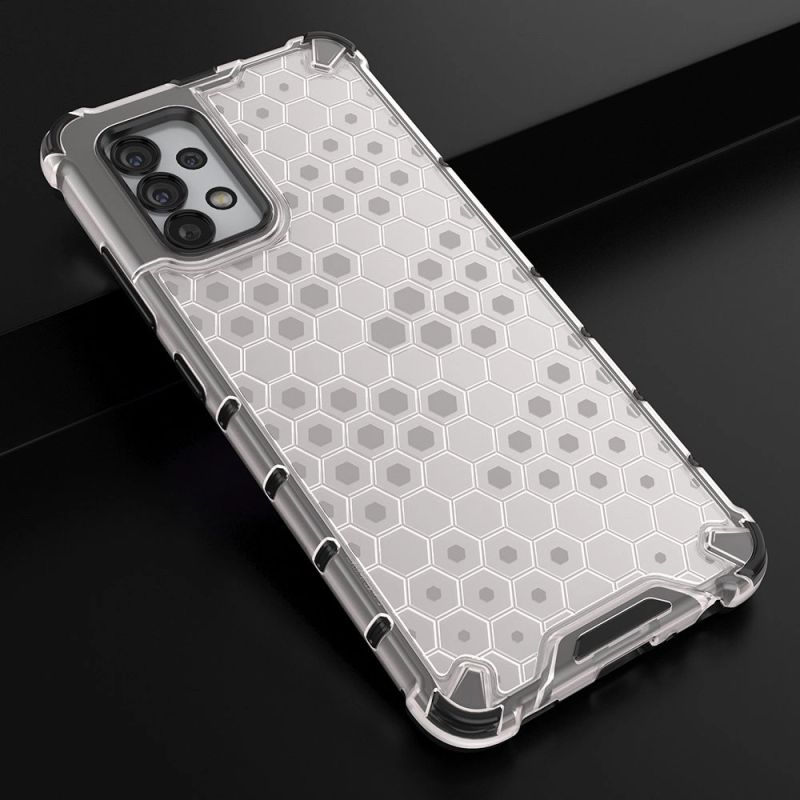 13. Honeycomb etui pancerny pokrowiec z żelową ramką Samsung Galaxy A13 5G przezroczysty