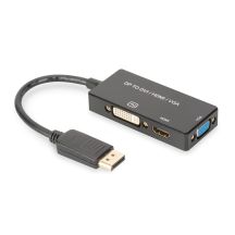 Digitus Kabel konwertujący DisplayPort 3 w 1