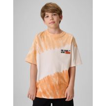 T-shirt bawełniany chłopięcy 4F 4FJRSS26TTSHM4172-91A