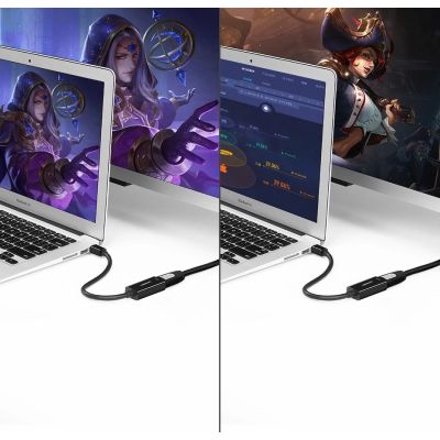 8. Adapter Ugreen MD112 10460 mini DisplayPort (męski) / HDMI (żeński) FHD 1080p - biały