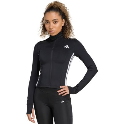 8. Bluza adidas Workout Essentials 3-Stripes Zip Through W KB7843