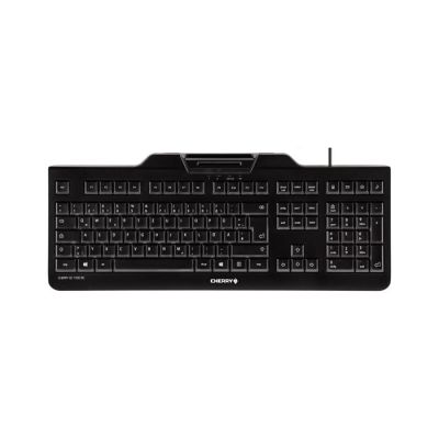 CHERRY KC 1000 SC klawiatura USB QWERTZ Swiss Czarny