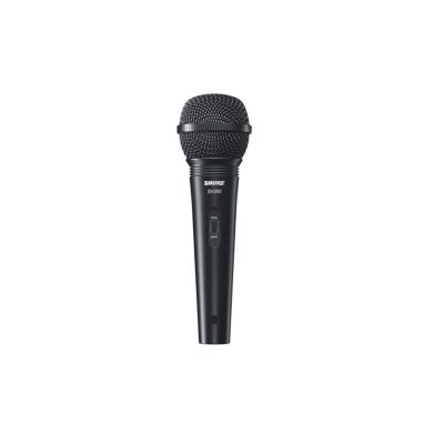2. Shure SV200 - Mikrofon dynamiczny, uniwersalny, kardioidalny, włącznik, kabel