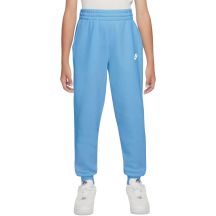 Spodnie dla dzieci Nike Sportswear Club Fleece jasnoniebieskie FD3008 497