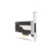 7. Kontroler pamięci masowej ICY Dock ToughArmor MB840M2P-B - Karta M.2 NVMe - PCIe 3.0 x4 - 1 nadajnik/kanał - Srebrny