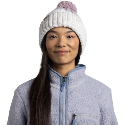 3. Czapka BUFF KNITTED & FLEECE BAND BEANIE AKNA WHISPER