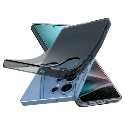 6. Etui Spigen Liquid Crystal na Samsung Galaxy S25 Ultra - półprzezroczyste