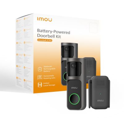 9. Zestaw wideodomofonowy VIDEO DOORBELL KIT/2S DB-2SP-3T0W/DS2S IMOU
