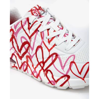 4. Buty Skechers X Jgoldcrown Uno-Spread The Love W 155507-WRPK