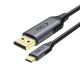 Kabel Tech-Protect UltraBoost USB-C do DisplayPort 1.4 8K 60Hz 180cm - czarny