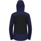 3. Kurtka przeciwdeszczowa damska Odlo X-ALP WATERPROOF PRO Jacket granatowa