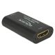DeLOCK 11462 przejściówka do kabli HDMI Czarny
