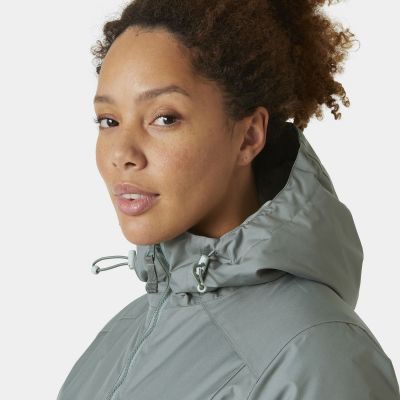 10. Kurtka, płaszcz Helly Hansen przeciwdeszczowy Long Belfast Winter Jacket W 62395 485