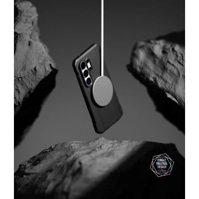 9. Etui Ringke Onyx Alfa Magsafe na Samsung Galaxy S26 Ultra - czarne