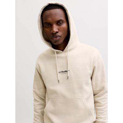 8. Jack&Jones męska bluza z kapturem JJESCHO SWEAT HOOD NOOS 12278789 MOONBEAM