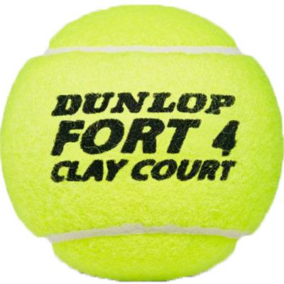 2. Piłki do tenisa ziemnego Dunlop Fort Clay Court 4szt 601613
