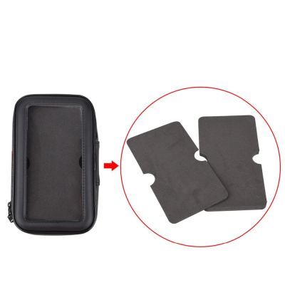 5. Rowerowy wodoodporny motocyklowy uchwyt torba sakwa na telefon na kierownicę XL (max wymiar telefonu: 165 mm x 80 mm) czarny (bez mocowania do kierownicy)