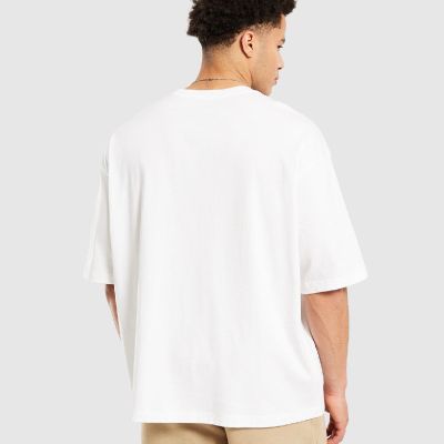 2. Koszulka męska Air Jordan Oversized Graphic Tee White T-shirt - IQ0829-100