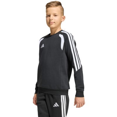 4. Bluza dla dzieci adidas Tiro 26 League Sweat Crew czarna KF5822