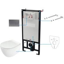 Zestaw WC podtynkowy 6 w 1