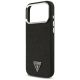 6. Etui Guess Glitter Triangle Logo MagSafe na iPhone 17 Pro Max / 18 Pro Max - czarne