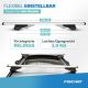 2. Belki na relingi zintegrowane Fischer CrossLine L 1,2m