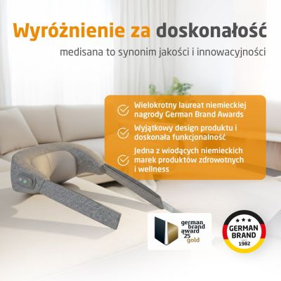 10. Bezprzewodowy masażer karku Shiatsu Medisana NM 900