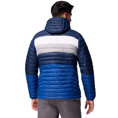 3. Columbia Powder Pass Hooded Jacket 2134131433 Niebieskie L