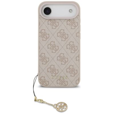 2. Etui Guess 4G Charms Collection MagSafe na iPhone Air - różowe