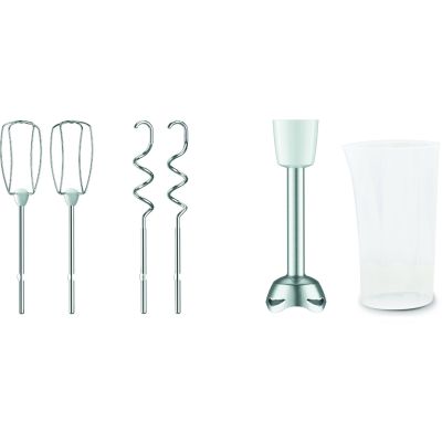 7. Tefal Prep'Mix HT4621 Mikser ręczny 500 W Biały