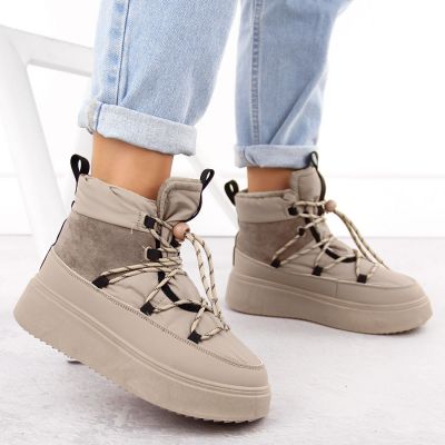 9. Śniegowce Potocki botki na pltformie W 72302 WOL280B