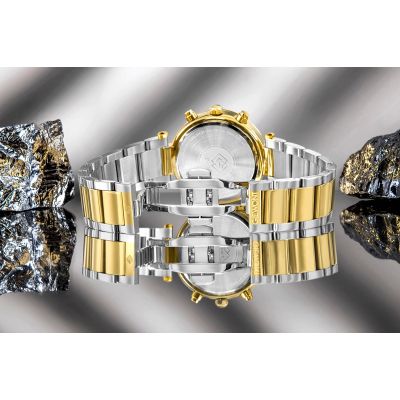 8. Zegarek Damski Giewont Sapphire Złoto Srebrny GW3380-B4