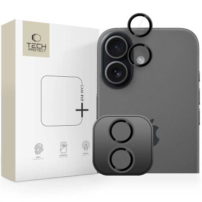 Osłona aparatu Tech-Protect Camring Fit+ na iPhone 17 - czarna