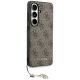 3. Etui Guess 4G Classic Logo Charm MagSafe na Samsung Galaxy S26 - brązowe