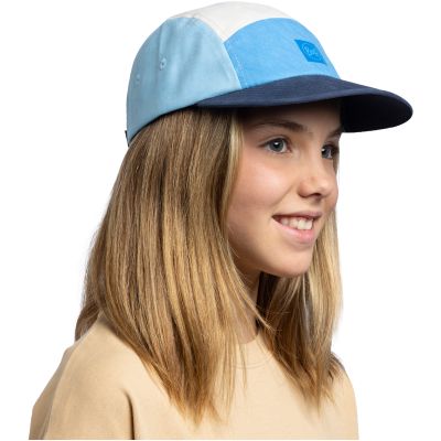 2. Dziecięca czapka z daszkiem BUFF 5 PANEL VENTURE CAP YOUTH COLART AZURE