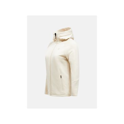 2. Bluza PEAK PERFORMANCE W Rider Essentials Zip Hood piaskowy