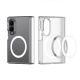 3. Etui Dux Ducis Clin Mag na Samsung Galaxy Z Fold 8 Wide kompatybilne z MagSafe - przezroczyste