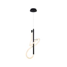 PENDANT LED LIGHT TIGRIS BAR 4000K BLACK