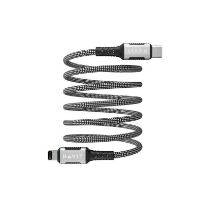 2. Kabel magnetyczny Havit Typ C-Lightning (czarny)
